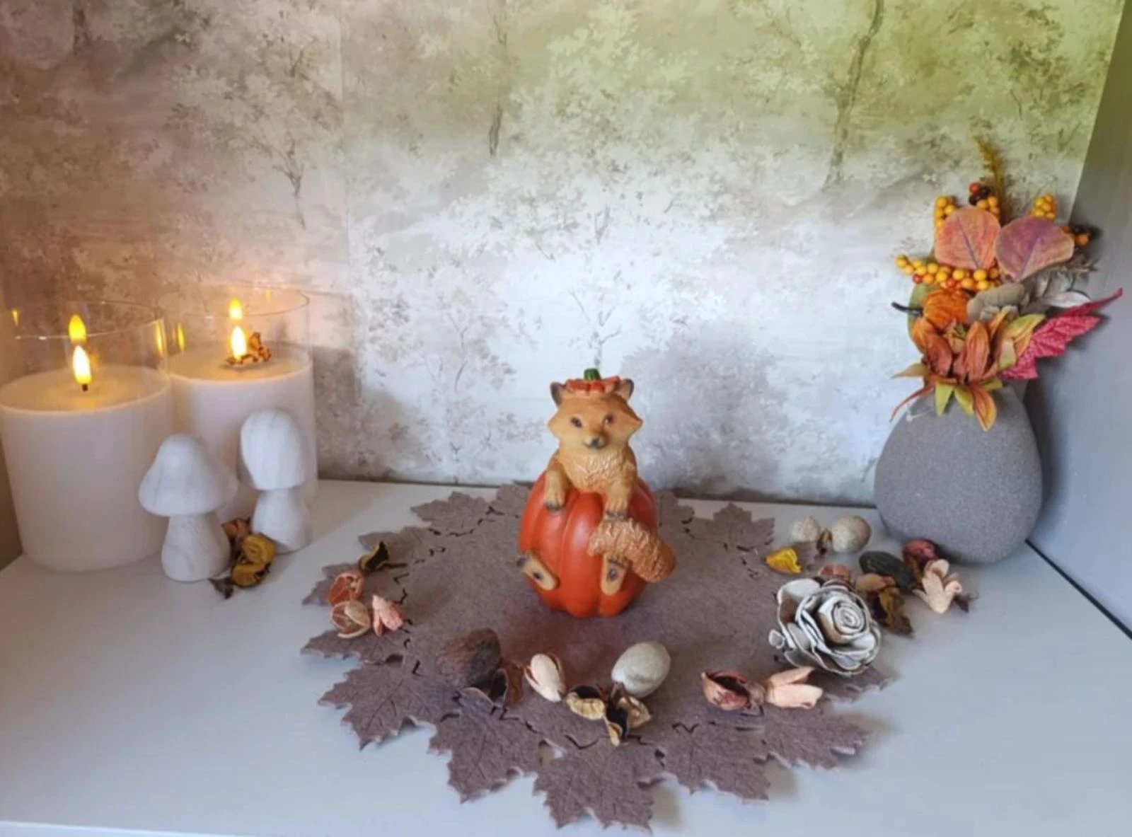 Calabaza con zorrillo